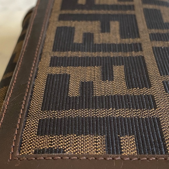 AUTHENTIC BIFOLD FENDI ZUCCA WALLET UNISEX - Picture 3 of 9